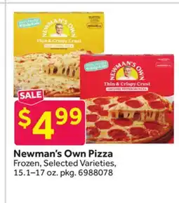 Stop&Shop Newman's Own Pizza offer