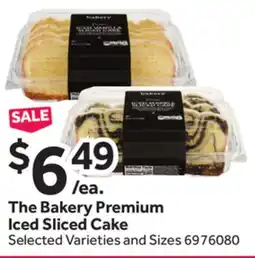 Stop&Shop The Bakery Premium Iced Sliced Cake offer