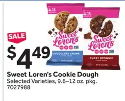 Stop&Shop Sweet Loren's Cookie Dough offer