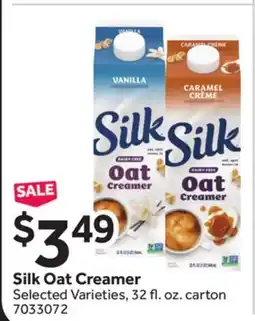 Stop&Shop Silk Oat Creamer offer