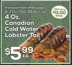 DeCicco & Sons Canadian Cold Water Lobster Tail offer