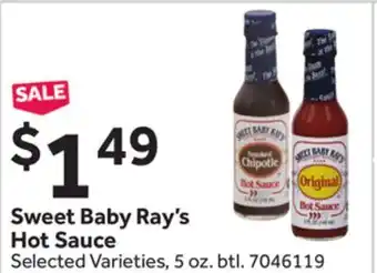 Stop&Shop Sweet Baby Ray's Hot Sauce offer