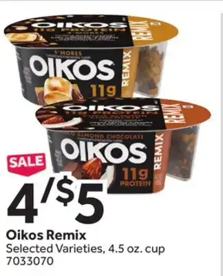 Stop&Shop Oikos Remix offer