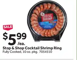 Stop&Shop Stop & Shop Cocktail Shrimp Ring offer