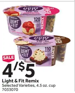 Stop&Shop Light & Fit Remix offer