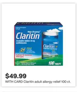 CVS Claritin adult allergy relief 100 ct offer