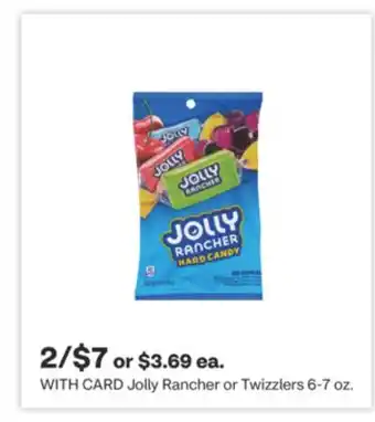 CVS Jolly Rancher or Twizzlers 6-7 oz offer