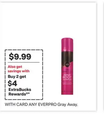 CVS ANY EVERPRO Gray Away offer