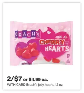 CVS Brach's jelly hearts 12 oz offer