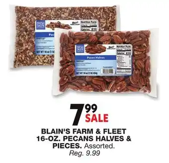 Blain's Farm & Fleet BLAIN'S FARM & FLEET 16-OZ. PECANS HALVES & PIECES offer