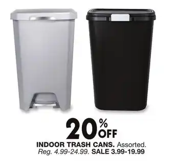 Blain's Farm & Fleet INDOOR TRASH CANS offer