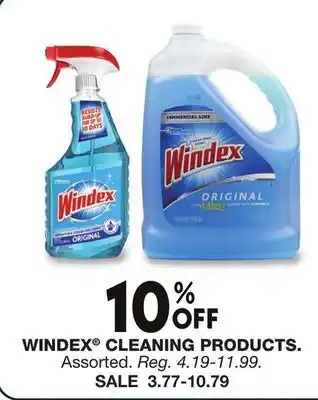 Blain's Farm & Fleet WINDEX CLEANING PRODUCTS offer