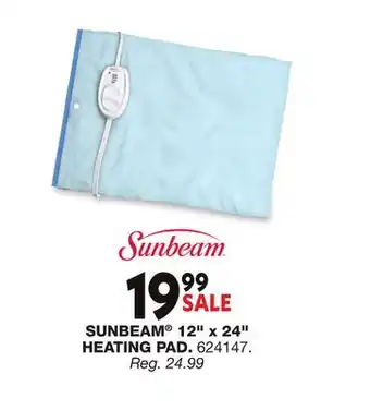 Blain's Farm & Fleet SUNBEAM 12 x 24 HEATING PAD offer