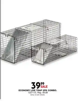 Blain's Farm & Fleet ECONOMY LIVE TRAP 2PK COMBO offer