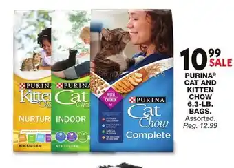 Blain's Farm & Fleet PURINA CAT AND KITTEN CHOW 6.3-LB. BAGS offer