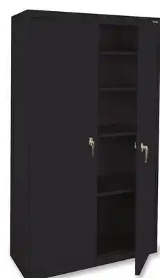 Blain's Farm & Fleet SANDUSKY 36 BLACK STORAGE CABINET offer