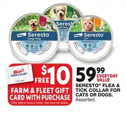 Blain's Farm & Fleet SERESTO FLEA & TICK COLLAR FOR CATS OR DOGS offer