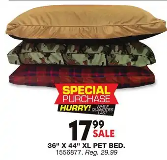 Blain's Farm & Fleet 36 X 44 XL PET BED offer