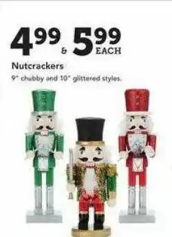 Christmas Tree Shops Nutcrackers offer