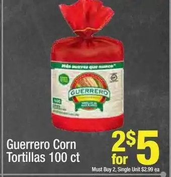 Super King Markets Guerrero Corn Tortillas 100 Ct offer