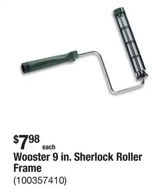 The Home Depot Wooster 9 in. Sherlock Roller Frame offer