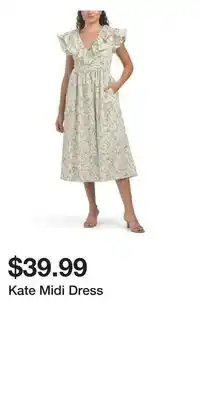 TJ Maxx Kate Midi Dress offer