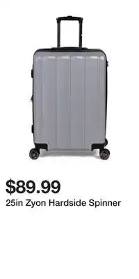 TJ Maxx 25in Zyon Hardside Spinner offer