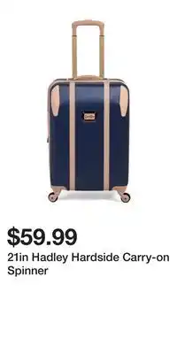 TJ Maxx 21in Hadley Hardside Carry-on Spinner offer