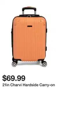 TJ Maxx 21in Charvi Hardside Carry-on offer