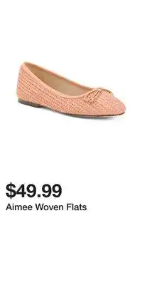 TJ Maxx Aimee Woven Flats offer