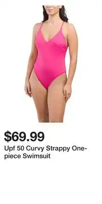 TJ Maxx Upf 50 Curvy Strappy One-piece Swimsuit offer