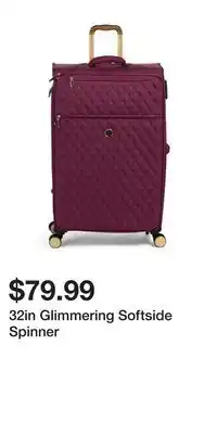TJ Maxx 32in Glimmering Softside Spinner offer
