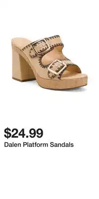 TJ Maxx Dalen Platform Sandals offer