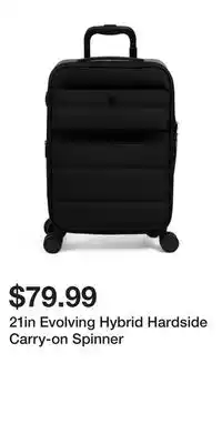 TJ Maxx 21in Evolving Hybrid Hardside Carry-on Spinner offer