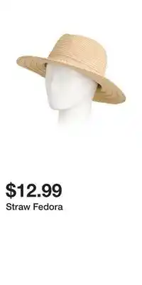 TJ Maxx Straw Fedora offer