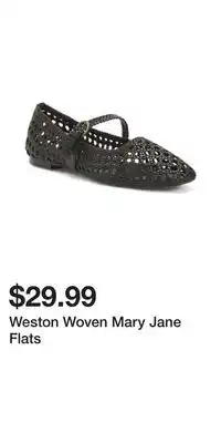 TJ Maxx Weston Woven Mary Jane Flats offer