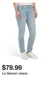 TJ Maxx Le Garcon Jeans offer