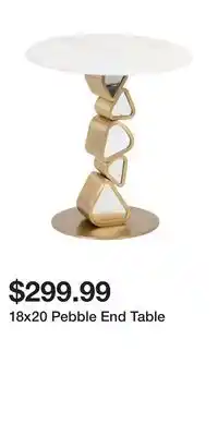 TJ Maxx 18x20 Pebble End Table offer