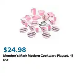 Sam's Club Member's Mark Modern Cookware Playset, 41 pcs offer