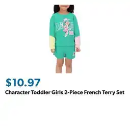 Sam's Club Character Toddler Girls 2-Piece French Terry Set offer