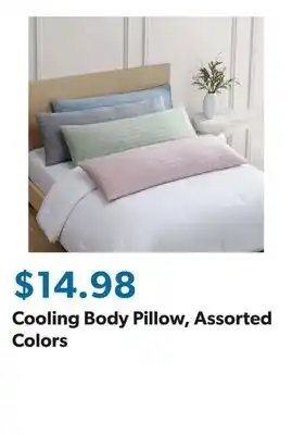 Sam's Club Cooling Body Pillow, Assorted Colors offer