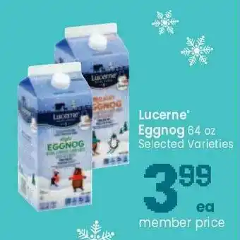 Safeway Lucerne Eggnog Selected Varieties offer
