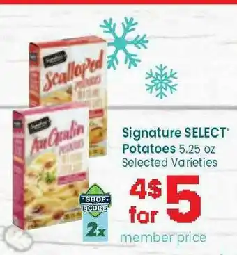Safeway Signature Select Potatoes Selected Varieties offer