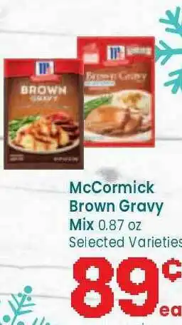 Safeway Mccormick Brown Gravy Mix Selected Varieties offer