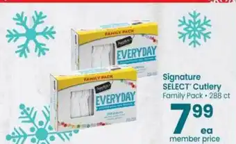 Safeway Signature Select Cutlery Family Pack offer