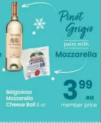 Safeway Begioioso Mozzarella Cheese Ball offer