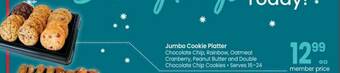 Safeway Jumbo Cookie Platter offer