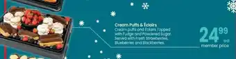 Safeway Cream Puffs & éclairs offer