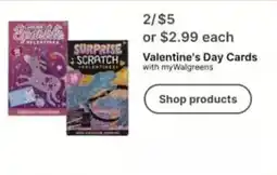 Walgreens Valentine's Day Cards offer