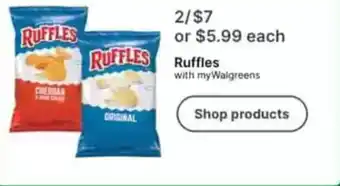 Walgreens Ruffles offer
